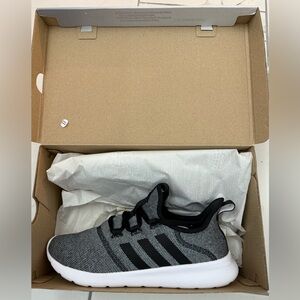 adidas Black&Gray Cloudfoam Pure 2.0 Womens Walking ShoesSz(9.5)